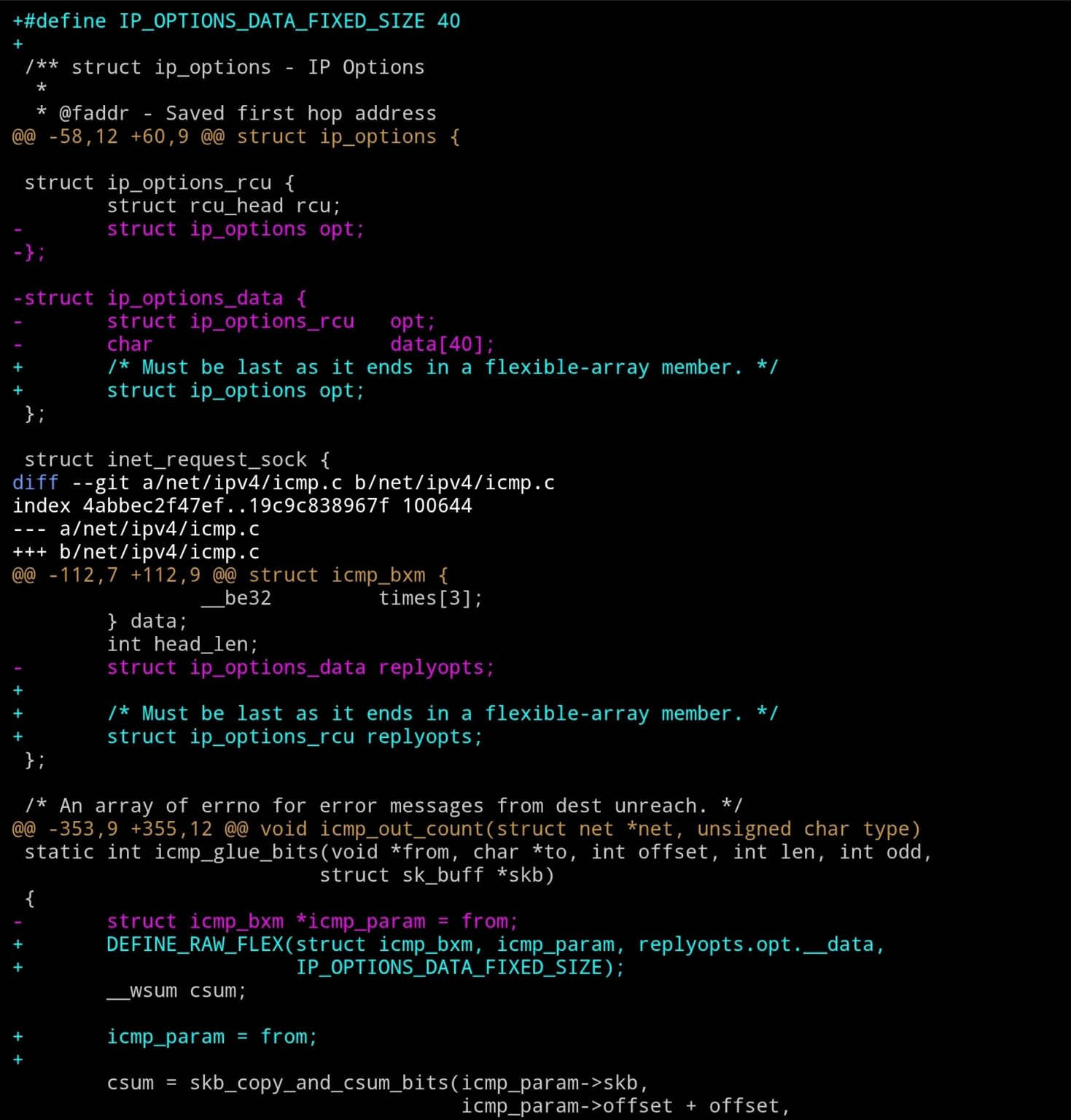 Scm Linux First Linux kernel patch of 2026 – Gustavo A. R. Silva